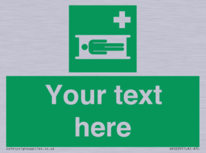 Custom Stretcher Sign